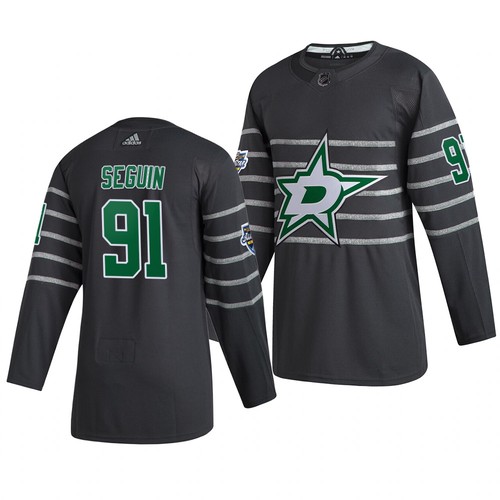 Dallas Stars Trikot #91 Tyler Seguin Grau 2020 NHL All-Star Game